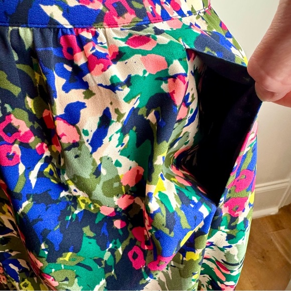 J Crew Floral A-Line Skirt Women's - Picture 5 of 5